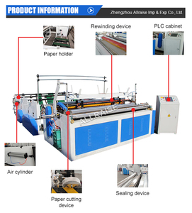 In vendita automatico piccolo rotolo di carta igienica macchina per uso domestico e la fabbrica di carta igienica macchina per fare - Product Image 5