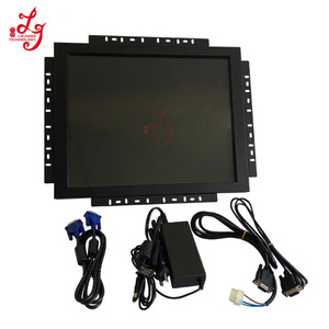Amerikan oyunları için 19 inç kızılötesi dokunmatik ekran oyun monitörü Pot O altın <span class=keywords><strong>3m</strong></span> RS232 & USB <span class=keywords><strong>ELO</strong></span> Android yazılım