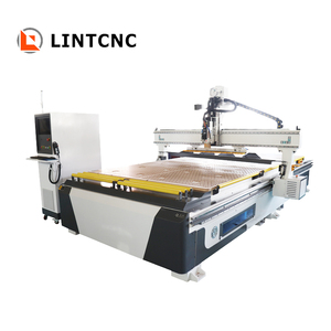 Sistema de descarga de carga automática de aglomerado de Panel grande Lineal ATC Cnc Router Carrusel Revista Cambio de herramienta 1325 1530 2040 - Product Image 2
