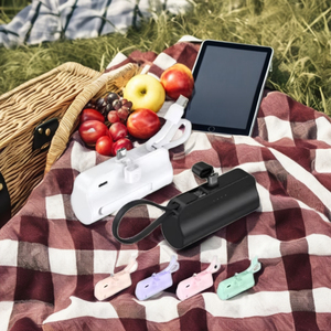 HOT SALE 5000mah Disposable Phone <strong>Charger</strong> <strong>One</strong> Time Use Power Bank Mini Disposable Power Bank Built-in Charge Cable - Product Image 4