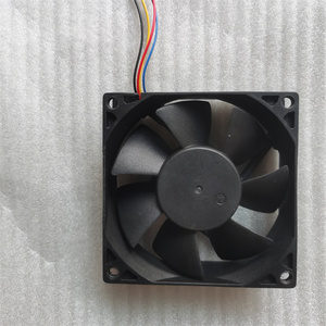 80x80x25mm AD0812UX-A7BGL 8025 12V 4 Line <strong>PWM</strong> Temperature <strong>Control</strong> Cabinet Coolingfan - Product Image 2