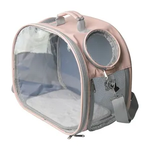 Customized Pet Carrier ,Portable Transparent Space Capsule Pet Bag for Going Out, Breathable Cat Backpack - Product Image 4
