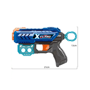 Bán Buôn Trung Quốc Trẻ Em Ngoài Trời ABS Bọt <span class=keywords><strong>Bullet</strong></span> Cho Mềm Blaster Điện Tử Phong Cách Nhựa Đồ Chơi Chàng Trai Không Khí Trò Chơi Bắn Súng - Product Image 3