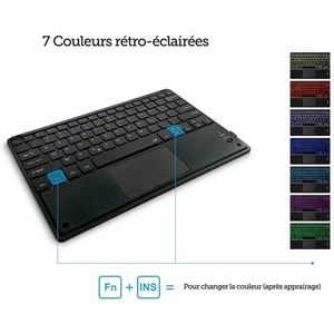 New 2.4G French Wireless <strong>Keyboard</strong> Chocolate Mute <strong>Keys</strong> Scissors Feet Strap Touch <strong>Keyboard</strong> Cross-border for <strong>Computer</strong> - Product Image 6