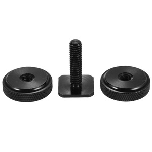 <strong>1</strong>/<strong>4</strong>&quot; Dual Nuts Tripod <strong>Mount</strong> Screw Double Layer Thread Screw <strong>Mount</strong> Adapter Black Camera Screw <strong>Mount</strong> for Camera Flash - Product Image 4