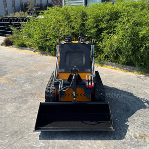 Gratis pengiriman Mini Skid Steer Loader Epa Eur 5 Koop mesin Track kompak Diesel Cina selip Steer Loader untuk dijual - Product Image 4