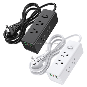 Yeni tasarlanmış taşınabilir mobil abd güç şeridi, USB portu ile 6 çıkış, dalgalanma koruması ile küçük boyutlu uzatma kablosu soketi - Product Image 1