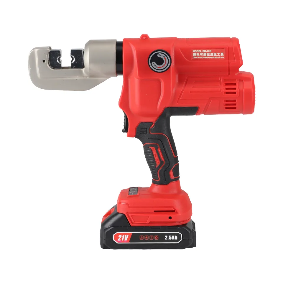 DM-70C Battery Powered Hydraulic Crimping Tools cordless electric hydraulic clamp