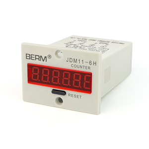 Contador electrónico de alta precisión, contador de 6 dígitos, JDM11-6H con sensor de memoria apagado, contador digital - Product Image 1