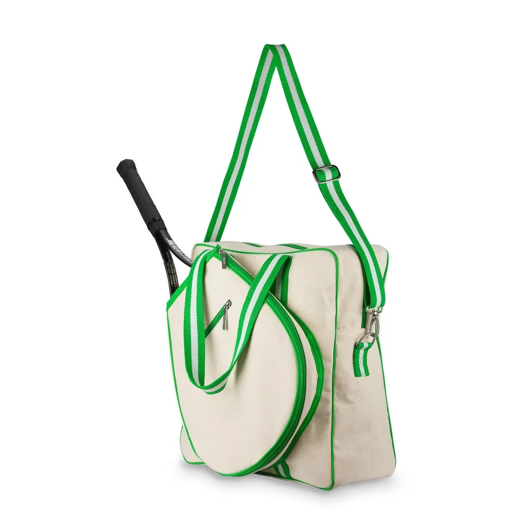 Biểu Tượng Tùy Chỉnh Canvas Tote Túi Có Thể Điều Chỉnh Dây Đeo Vai Crossbody Túi Cổ Điển Pickleball Túi Du Lịch