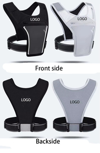 Fashionable Reflective <strong>Running</strong> Vest with 500ml Hydration Bottle and Chest Pack Gear Phone Holder for Jogging and <strong>Running</strong> - Product Image 6