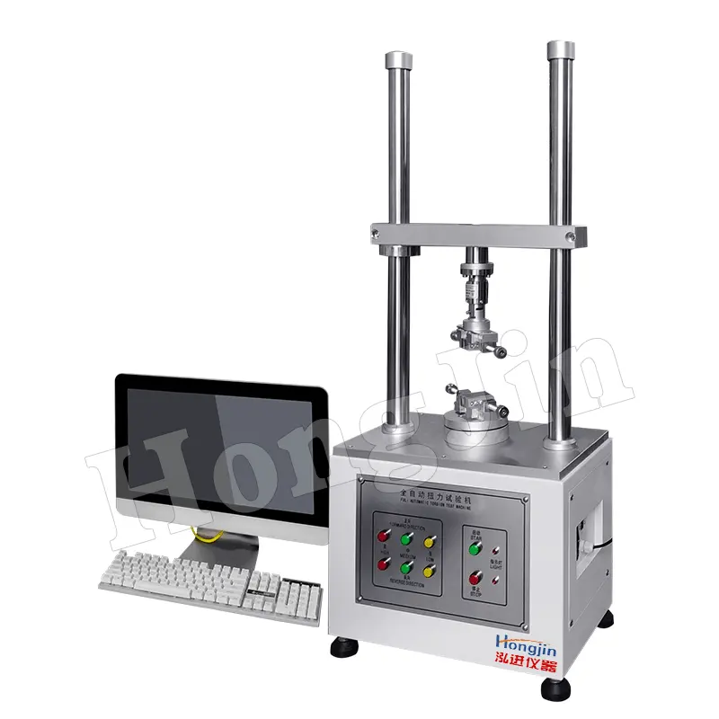 Testador de tensão e fadiga de compressão de peças de metal totalmente automático, máquina de testes de torção de mola