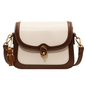 Phụ nữ túi xách cao cấp sang trọng của phụ nữ mùa hè Túi da chính hãng Crossbody vai kết cấu tre chainhandbags Nhà cung cấp - Product Image 2