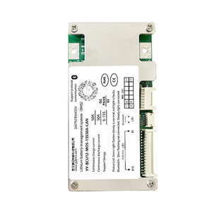 智能10S-15S 24V 48V 60V 50A 100A智能BMS RS485 UART，适用于电信基础电池组印刷电路板和印刷电路板 - Product Image 1