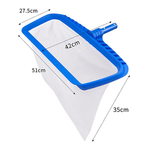豪华重型叶耙撇渣器，带持久筛网耐用泳池清洁工具和附件 - Product Image 2