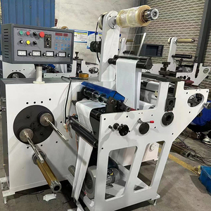 Automatic Adhesive Barcode Sticker Label Die <strong>Cutter</strong> Cutting Slitting Machine - Product Image 3