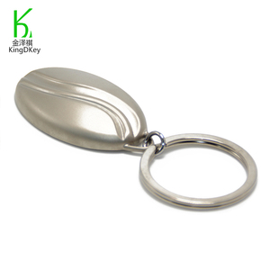 透明金属咖啡豆钥匙扣打造珐琅空白咖啡主题钥匙扣 - Product Image 6