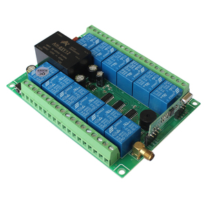 長距離433Mhz AC85V-265V 12CHチャンネルワイヤレスリモコンLEDライトスイッチRFトランスミッター & レシーバー - Product Image 2