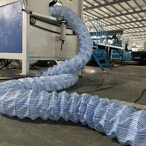 ท่อระบายน้ำโพลียูรีเทนแบบอ่อน ท่อระบายน้ำแบบยืดหยุ่นสำหรับการซึมผ่านของน้ำ ท่อระบายน้ำแบบอ่อน ขนาดเส้นผ่านศูนย์กลาง 100 สำหรับ - Product Image 1