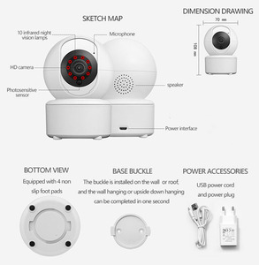 Pan and Tilt <strong>Control</strong> Movement Detection HD Clear Image NVR KIT <strong>Security</strong> Camera <strong>System</strong> - Product Image 6