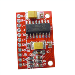 PAM8403 Super Mini Digital verstärker platine 2*3W Klasse D Digital 2,5 V bis 5V Leistungs verstärker platine - Product Image 2