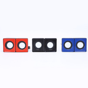 Mini altavoz con tarjeta enchufable para interior, sonido pequeño y pesado, para Notebook, ordenador, Subwoofer, con caja - Product Image 3
