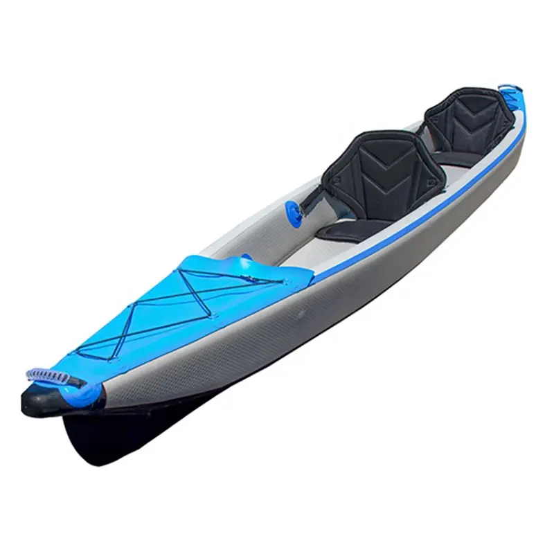 Drop Stitch Material Fishing Rowing Boat Inflatable Pedal Kayak