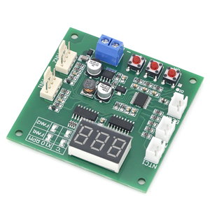 12V24V48V双方向熱放散PWM4線式ファン温度コントローラー温度速度表示停止アラームボード - Product Image 5