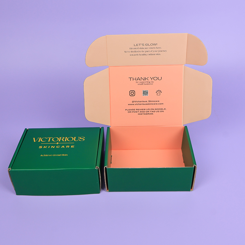 Vert forêt + rose corail