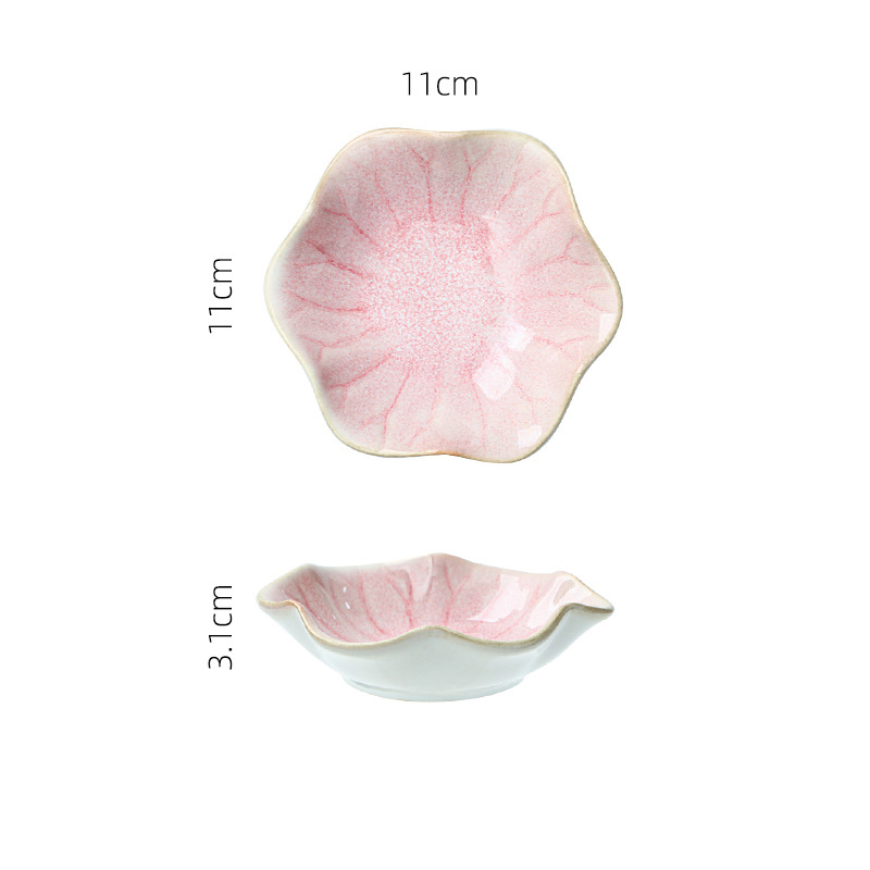 Feuille de lotus rose