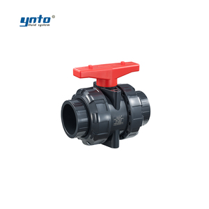 YNTO Customized Manual UCPC Ball Valve Supplier Plastic 2 <strong>Way</strong> 1/2&quot; 1/4 2 4 6 Inch 25 50mm Water pp Ball Valve - Product Image 1
