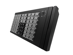 Распродажа, 66 клавиш USB, программируемая клавиатура с поддержкой OPOS/ JPOS с магнитной полосой считыватель карт для системы POS - Product Image 4