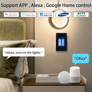 Interruptor de atenuación de pantalla táctil LCD Lanbon US CE FCC interruptor de luz Wifi automatización del hogar inteligente sistema Tuya Smart Life HomeKit - Product Image 6