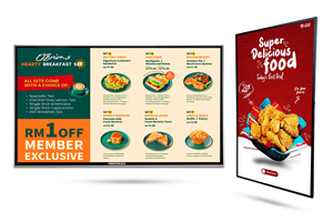 Veto LCD siêu mỏng FHD WIFI TREO TƯỜNG màn hình cảm ứng thương mại LCD quảng cáo hiển thị bán lẻ Bảng <span class=keywords><strong>menu</strong></span> nhà sản xuất Nhà cung cấp - Product Image 2