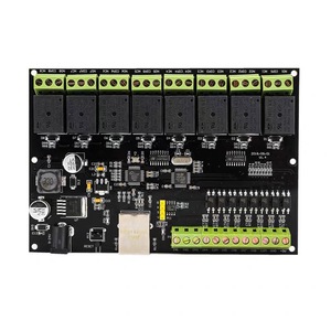 8-Kanal-Netzwerk-Relay-Modul IP/Ethernet-Zugangsregler Schalter Übertragung Modbus TCP - Product Image 1