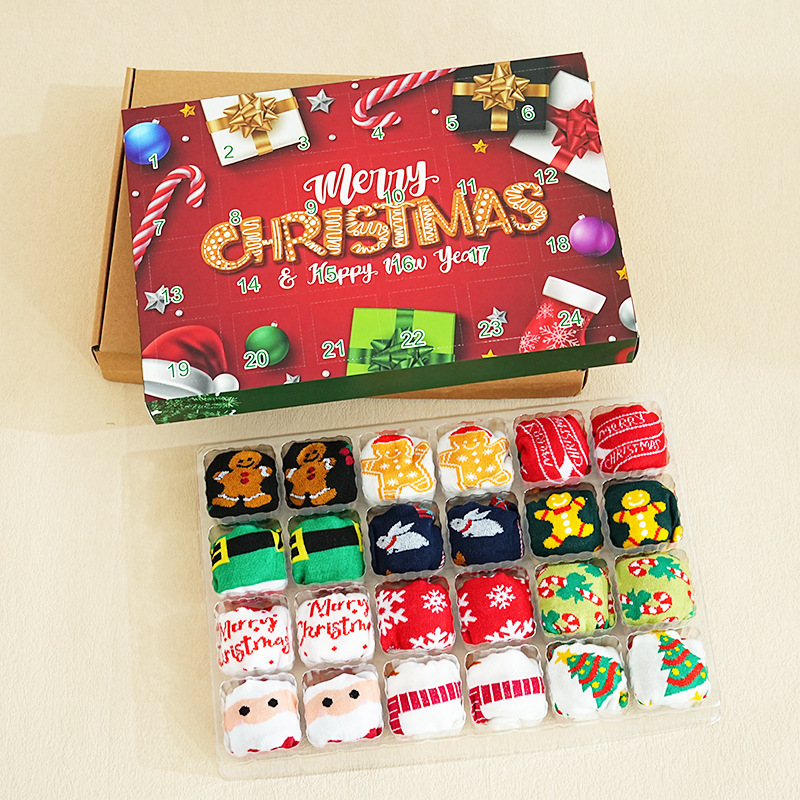 Red 12-pair christmas set