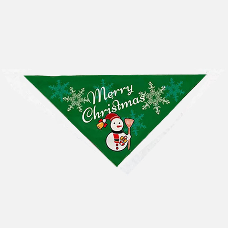Conception de bonhomme de neige vert