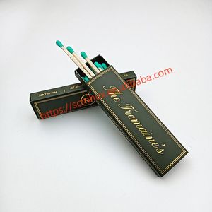 Özel altın folyo ordu yeşil Matchboxes özel Premium desenli karton kişiselleştirilmiş renkli maçlar - Product Image 6