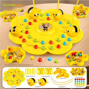 Sớm trẻ em người lớn Máy tính để bàn đồ chơi CHA mẹ-con tương tác ít ong vàng hái đậu mật ong Trò chơi câu cá đồ chơi - Product Image 5