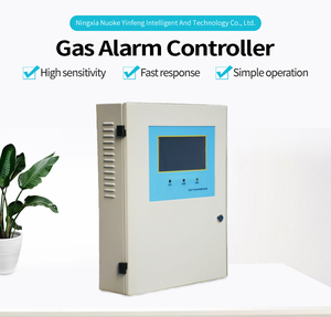 Auto Control Multiple Points Flammable LPG Gas Station Alarm <strong>Controller</strong> Home Kitchen Security <strong>System</strong> Gas Analyzers - Product Image 2