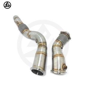 CSZ Stainless Steel Exhaust Downpipe for BMW S55 F80 F82 M3 M4 <strong>3</strong>.0T Enhance Sound Performance Exhaust Pipe <strong>Header</strong> - Product Image 3