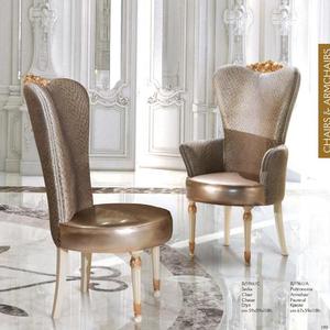 Pháp Ngai Vàng Hoàng Gia tòa án bằng gỗ phòng chờ cánh tay ghế Thạc sĩ ăn tối giọng sống phòng ăn đồ nội thất đặt cánh tay ghế - Product Image 5