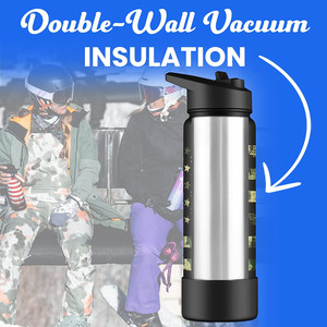 Bình Nước Bằng Thép Không Gỉ Nhiều Màu Dung Tích Lớn Cách Nhiệt Chân Không Thân Thiện Với Môi Trường - Product Image 4