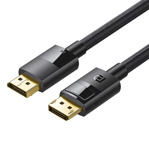 5M 3M 2M 1.5M 1M 0.5M Displayport to Displayport Cable 32.4Gbs 8K 1.4 8K 60Hz 4K 144Hz 2K 165Hz DP Male to DP Male Cable - Product Image 1