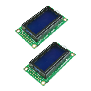 0802 <strong>LCD</strong> <strong>Display</strong> <strong>Module</strong> 8 X 2 <strong>Character</strong> 5V LED Backlight 16P LCM <strong>LCD</strong> Blue/Green Screen for DIY Kit - Product Image 3