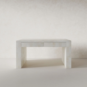 SHIHUI <strong>Customized</strong> Home Office <strong>Desks</strong> Marble <strong>Computer</strong> Table Rectangular Office <strong>Desk</strong> with Drawers Beige Marble <strong>Desk</strong> - Product Image 6