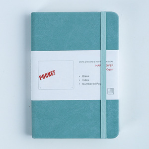Großhandel billig Strumpf A5 mit elastischen Schnur PU-Material Notizblock Spot Batch harte Oberfläche Notebook - Product Image 6