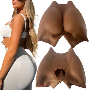 Silikon yastıklı kadın Shapewear silikon kalça külot ve kalça şekillendirici büyük popo kaldırıcı pantolon bayan büyük göt iç çamaşırı