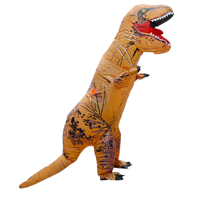 Disfraz de dinosaurio inflable para niños y niñas, disfraz de dinosaurio inflable para Halloween, fiesta de Cosplay