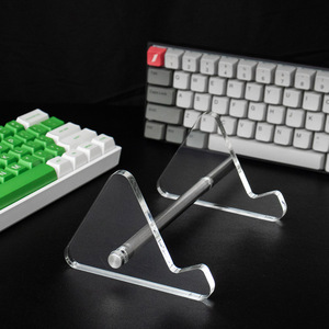 Transparent Acrylic <strong>Keyboard</strong> Stand <strong>Computer</strong> <strong>Keyboard</strong> Storage Rack <strong>Multiple</strong> Tires Display Stand - Product Image 3